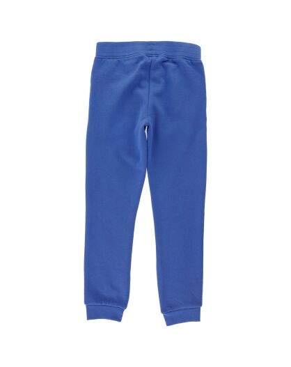 Pantalon de jogging à poches zippées bleu electrique